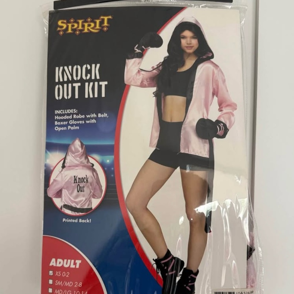 Spirit Knock Out Kit - Black and Pink